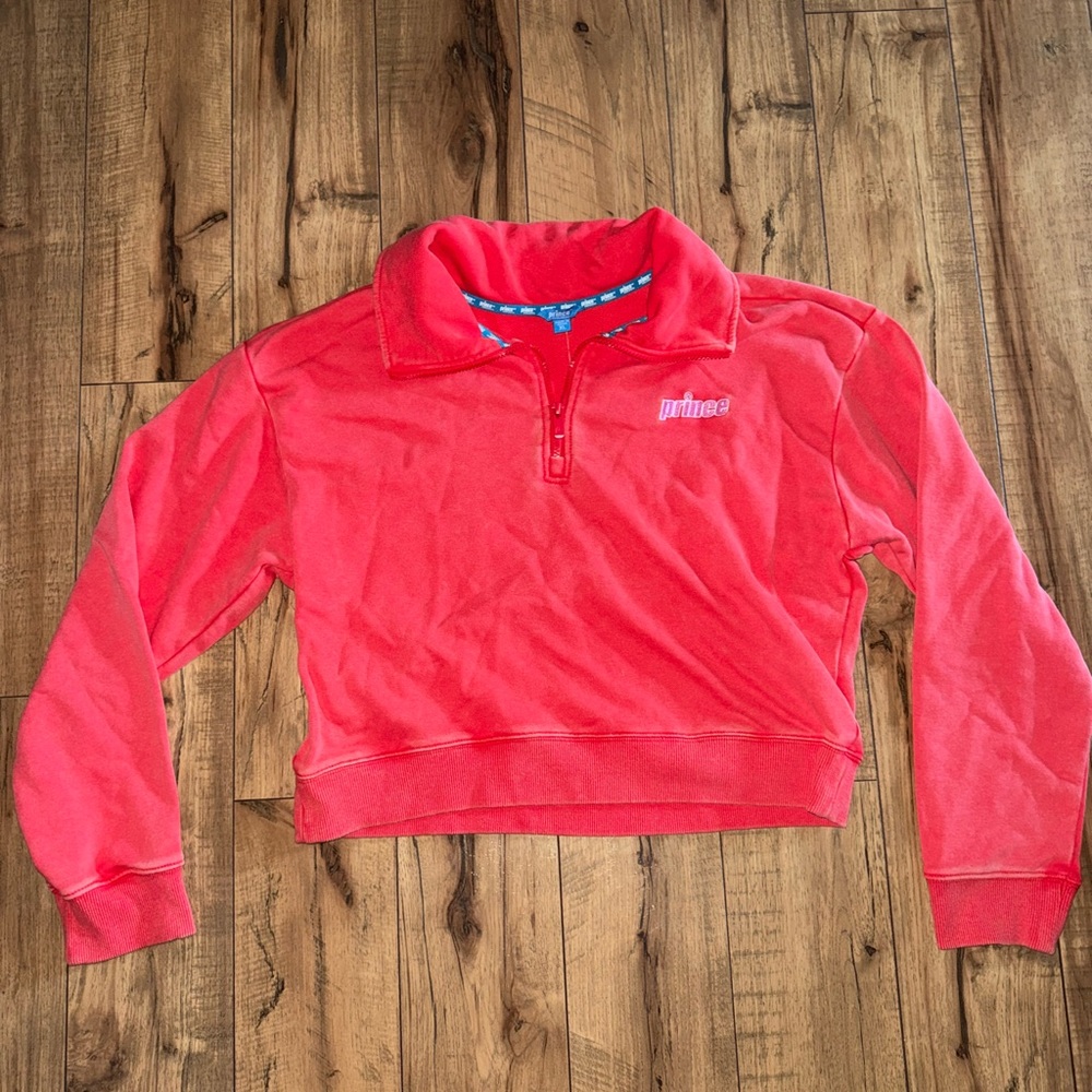 Pickleball cropped pullover